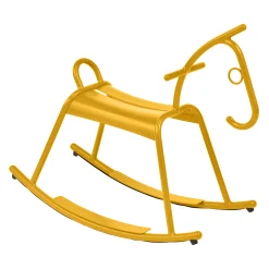 Cheap Cheval A Bascule Adada Metal Jaune / Interieur-Exterieur - Unisexe Mobilier Kids