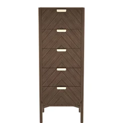 Cheap Chiffonnier Marius Bois Naturel / L 50 X H 130 Cm - Unisexe Commodes Buffets Armoires