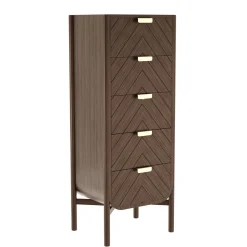 Cheap Chiffonnier Marius Bois Naturel / L 50 X H 130 Cm - Unisexe Commodes Buffets Armoires