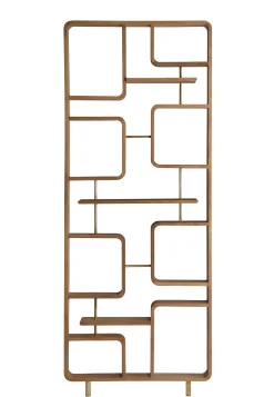 Clearance Cloison Claustra Bois/ Etagere - L 90 X H 240 Cm - Unisexe Paravents Séparations
