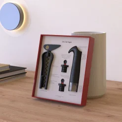Flash Sale Coffret Sommelier Chic Set Night Plastique/ Tire-Bouchon + Pompe A Vide Manuelle Avec 2 Bouchons - Unisexe Autour Du Vin