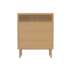 Cheap Commode Cana Fibre Vegetale Bois Naturel / L 90 X H 113 Cm - Cannage Rotin - Unisexe Commodes Buffets Armoires