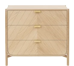 Hot Commode Marius Bois Naturel / L 100 X  H 90 Cm - Unisexe Commodes Buffets Armoires