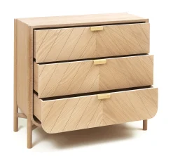 Hot Commode Marius Bois Naturel / L 100 X  H 90 Cm - Unisexe Commodes Buffets Armoires