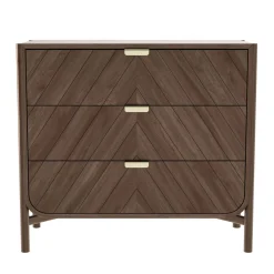 Outlet Commode Marius Bois Naturel / L 100 X  H 90 Cm - Unisexe Commodes Buffets Armoires
