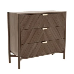 Outlet Commode Marius Bois Naturel / L 100 X  H 90 Cm - Unisexe Commodes Buffets Armoires