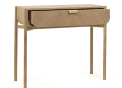 Cheap Console Marius Bois Naturel / Avec Tiroir - L 100 Cm - Unisexe Consoles