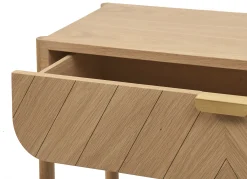 Cheap Console Marius Bois Naturel / Avec Tiroir - L 100 Cm - Unisexe Consoles