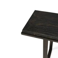 Clearance Console Stability Metal Bois Marron Noir / L 170 X H 75 Cm - Sculpte Main - Unisexe Consoles