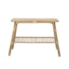 Online Console Thenna Fibre Vegetale Beige Bois/ L 111 X P 45 X H 75 Cm - Rotin - Unisexe Consoles
