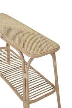 Online Console Thenna Fibre Vegetale Beige Bois/ L 111 X P 45 X H 75 Cm - Rotin - Unisexe Consoles