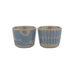 Shop Coquetier Alku & Unikko Ceramique Bleu / Set De 2 - Unisexe Accessoires Cuisine