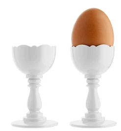Hot Coquetier Dressed Plastique / Pmma - Avec Cuillere A Oeuf - Unisexe Accessoires Cuisine
