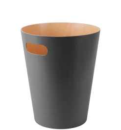 Best Sale Corbeille A Papier Woodrowbois Naturel / Panier En Bois - O 23 X H 28 Cm - Unisexe Accessoires Bureau