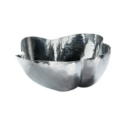 Discount Coupe Cloud Argent Metal / O 43 X H 19 Cm - Fait Main - Unisexe Corbeilles Centres De Table