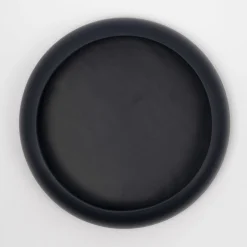 Cheap Coupe Omar 02 Ceramique Bleu / Plat - Large / O 30,8 X H 6,3 Cm - Fait Main - Unisexe Corbeilles Centres De Table