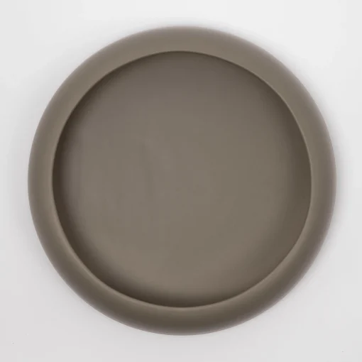 Cheap Coupe Omar 02 Ceramique Vert / Plat - Large / O 30,8 X H 6,3 Cm - Fait Main - Unisexe Corbeilles Centres De Table