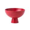 Fashion Coupe Strom Medium Ceramique Rouge / O 19 Cm - Ceramique / Fait Main - Unisexe Corbeilles Centres De Table