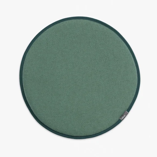 Fashion Coussin D'Assise Seat Dots Tissu Bleu Vert / O 38 Cm - Reversible - Unisexe Déco Textile