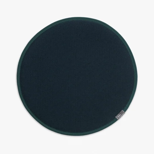 Fashion Coussin D'Assise Seat Dots Tissu Bleu Vert / O 38 Cm - Reversible - Unisexe Déco Textile
