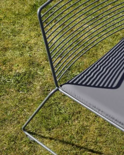 Hot Coussin D'Assise  Tissu Gris / Pour Fauteuil Bas Hee - Unisexe Déco Textile