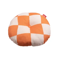 Sale Coussin D'extérieur Circle Tissu Orange / O 50 Cm - Unisexe Poufs Coussins Tapis D'extérieur