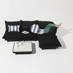 Best Coussin D'extérieur King Outdoor Tissu Rose / Tissu Olefin - 66 X 40 Cm - Unisexe Poufs Coussins Tapis D'extérieur