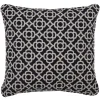 Best Sale Coussin D'extérieur Lorette Tissu Noir / 44 X 44 Cm - Unisexe Poufs Coussins Tapis D'extérieur