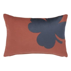 Best Coussin D'extérieur Trefle Tissu Rouge / 44 X 30 Cm - Unisexe Déco Textile