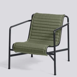 Outlet Coussin  Tissu Vert Integral / Pour Fauteuil Bas Palissade Avec Dossier Bas - Unisexe Poufs Coussins Tapis D'extérieur