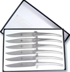 Online Couteau De Table Skel Metal / Lot De 6 - Unisexe Couteaux Et Planches À Découper