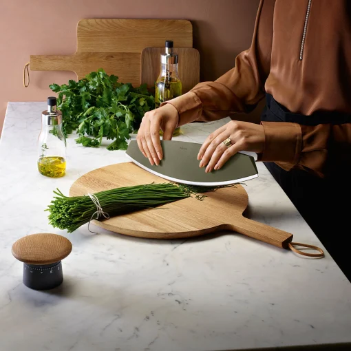 Shop Couteau D'Office Green Tool Plastique Vert / Coupe-Pizza & Hachoir A Herbes - Unisexe Couteaux Et Planches À Découper