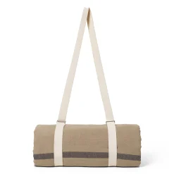 Discount Couverture De Pique-Nique Yard Picnic Tissu Beige / 180 X 180 Cm - Sangle De Transport - Unisexe Jeux Et Loisirs
