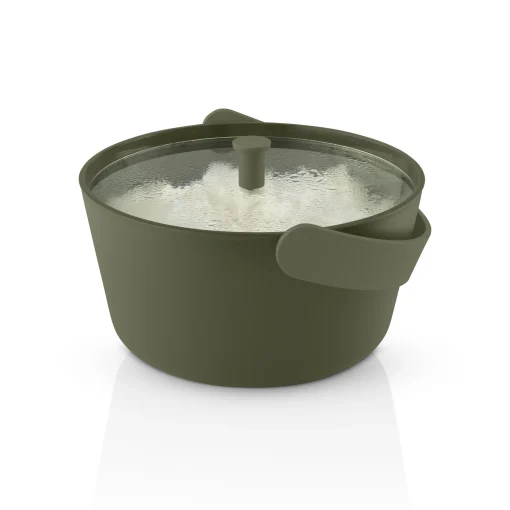 Fashion Cuiseur A Riz Green Tool Plastique Vert / Pour Four Micro-Ondes - Unisexe Ustensiles De Cuisines