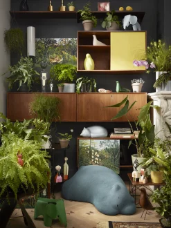 Online Décoration Eames Elephant Plastique Vert / Small (1945) - L 39 Cm / Polypropylene - Unisexe Déco Et Accessoires De Jardin
