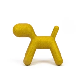 Cheap Décation Puppy Small Plastique Jaune / L 42 Cm - Paillete : Edition Limitee Noel 2021 - Unisexe Déco Et Accessoires De Jardin