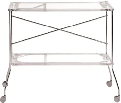 New Desserte Flip Plastique Transparent - Unisexe Compléments D'Ameublement
