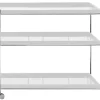 Shop Desserte Trays Plastique/ Roulettes - Unisexe Compléments D'Ameublement