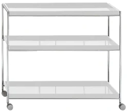 Shop Desserte Trays Plastique/ Roulettes - Unisexe Compléments D'Ameublement