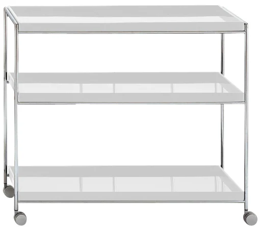 Shop Desserte Trays Plastique/ Roulettes - Unisexe Compléments D'Ameublement
