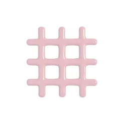 Fashion Dessous De Plat Grid Ceramique/ 19 X 19 Cm - Gres - Unisexe Terrasses Et Balcons