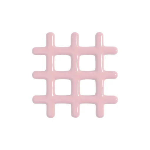 Fashion Dessous De Plat Grid Ceramique/ 19 X 19 Cm - Gres - Unisexe Terrasses Et Balcons