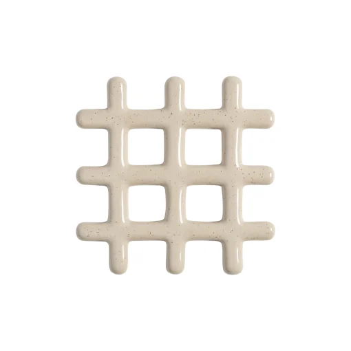 Best Dessous De Plat Grid Ceramique/ 19 X 19 Cm - Gres - Unisexe Dessous De Plat