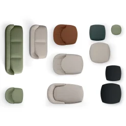 Outlet Dormeuse Exterieur Brioni Outdoor Tissu/ L 101 X P 183 Cm - Rembourre - Unisexe Bains De Soleil Chaises Longues Et Hamacs