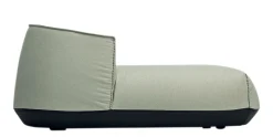 Cheap Dormeuse Exterieur Brioni Outdoor Tissu Vert / L 107 X P 156 Cm - Rembourre - Unisexe Bains De Soleil Chaises Longues Et Hamacs