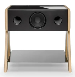 Best Sale Enceinte Bluetooth Cube Bois Naturel / Thruster 2.1 - Unisexe Enceintes Audio Son