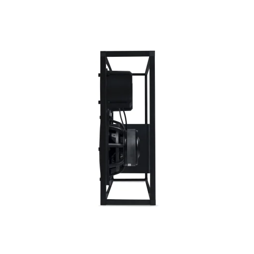 Shop Enceinte Large Verre Noir Transparent / L 42 X H 33 Cm - Verre Trempe - Unisexe Enceintes Audio Son