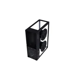 Fashion Enceinte Small Verre Noir Transparent / L 26 X H 20 Cm - Verre Trempe - Unisexe Enceintes Audio Son