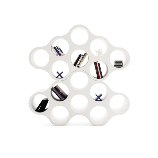 Store Etagere Cloud Plastique/ Cloison - Bouroullec, 2004 - L 187,5 X P 44 X H 104 Cm - Unisexe Déco Et Accessoires De Jardin