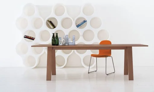 Store Etagere Cloud Plastique/ Cloison - Bouroullec, 2004 - L 187,5 X P 44 X H 104 Cm - Unisexe Déco Et Accessoires De Jardin